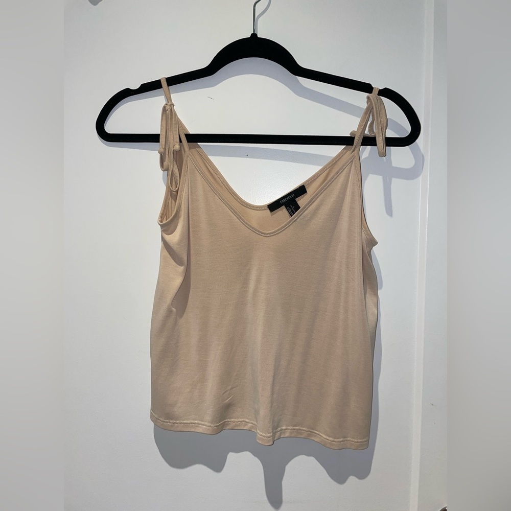 NWOT Forever 21 Tan Top